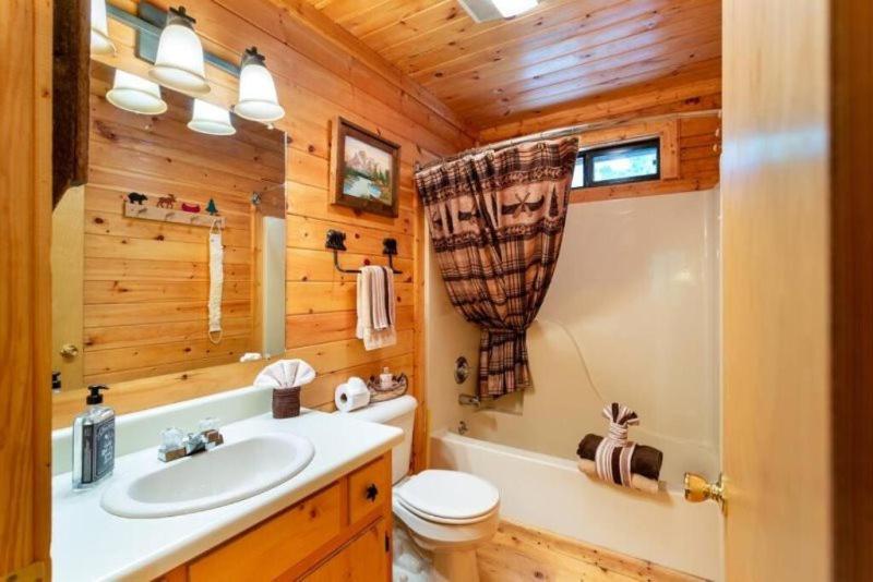 Mountain Spirit Cabin - Fireplace And Hot Tub Villa Blue Ridge Exterior photo